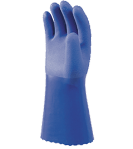 ถุงมือกันสารเคมี รุ่น 2303 Oil PVC Long