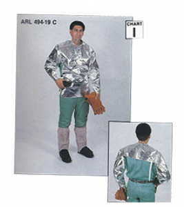 เสื้อแจ๊คเก็ต ป้องกันความร้อนอลูมิไนซ์