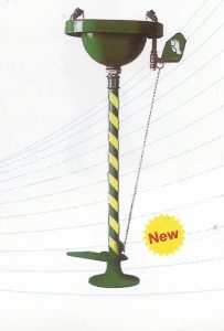 อ่างล้างตาฉุกเฉิน ชนิดตั้งพื้น